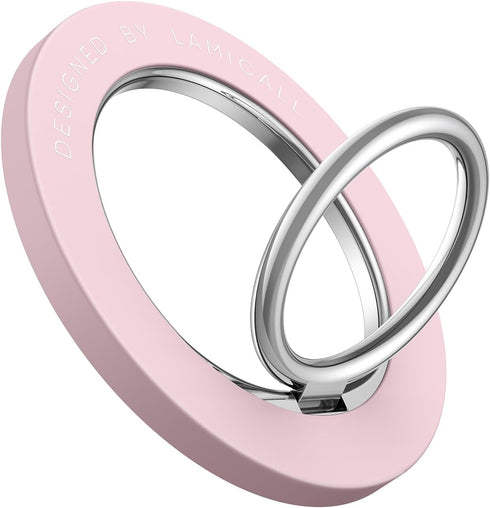 Magnetic Phone Ring Holder for MagSafe - Lamicall Magnetic Finger Phone Ring Stand Holder, Magnet Ring Grip, Compatible