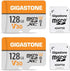 GIGASTONE 128GB 2-Pack Micro SD Card, 4K Video Pro for GoPro, Surveillance, Action Camera, Drone, 95MB/s MicroSDXC