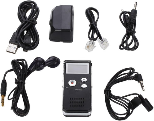Century Accessory 8GB 650HR MP3 Digital Audio Voice Recorder Dictaphone Portable Player USB Drive