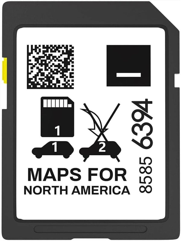 Thcbme 2025 Release GPS Navigation SD Card Compatible with GMC Chevry Cadilla Buick,Silverado,