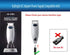 UpBright AC Adapter Compatible with Andis Master MLC Cordless Clipper 74034 T-Outliner Lithium Ion Li Barber Trimmer ORL 74000 04987 74010 74067 12470 04991 SPA045120DU 4.5V DC Power Supply Charger by UPBRIGHT