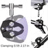 Lupholue 360 4.7" 12.9" Universal Adjustable Tablet Holder Mount for Treadmill, Spin Bike, Stroller, Wheelchair, Golf
