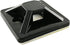 HS Zip Tie Mounts 3/4 Inch - 100 Pack Self Adhesive Cable Wire Tie Mounting Base Holder (Black Squares).