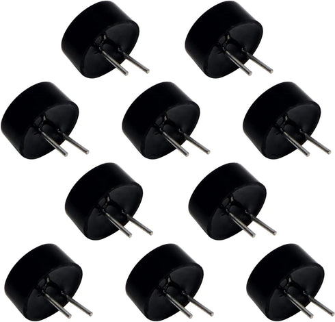 Fielect 10Pcs DC3V 80db Buzzer Alarm Passive Electronic Beeper for Intermittent Sound Speaker
