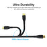 Jorenca 4K 50ft 2.0 18gbps 4K 60Hz/2K 30Hz FullHD1080p 3D PS3 PS4 PS9 HDMI Cable Ultra High Speed HDMI Cables Gold