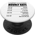 Carpet Cleaning Dad Hourly Rate Portable Cleaner Humor PopSockets PopGrip for Phones & Tablets