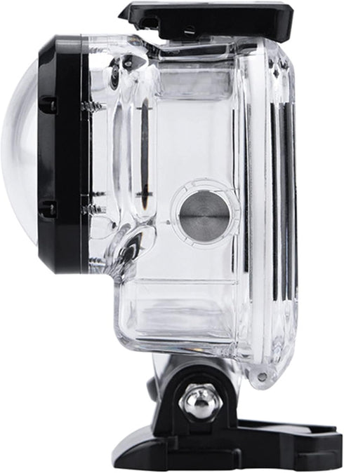 Diving Fish Eye Wide Angle Lens Waterproof Housing for GoPro Hero 10 9, Underwater 40m Case Cover