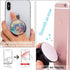 4 Pack Cell Phone Holder, Phone Grip for Smartphone, Finger Expanding Kickstand - Rose Gold Marble Pink Purple Black