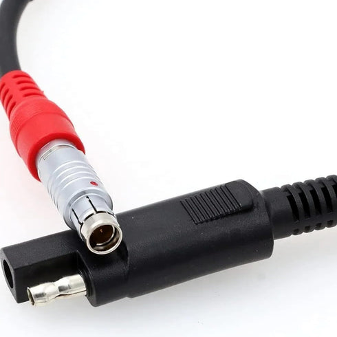A00302 5 GR5 GR3, GB500, GB1000, 14-008016-03 Pin to SAE Connector Power Cable for GPS Cable for Topcon HiPer Legacy