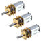 Coliao 3pcs DC 12V 30RPM N20 High Torque Speed Reduction Motor 3mm Shaft
