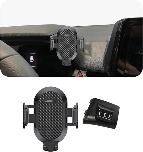 AOUKKL Car Phone Holder Fits for Toyota Sienna 2021-2025 Accessories,Thick Cases Friendly,Cell Phone