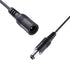 4 Pack 10ft/3M DC Power Extension Cable, 12V DC Power Adapter Cord for CCTV Security Camera, LED Strip, Black