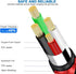 Micro USB Cable Compatible with Fire Tablet HD 7 8 10, E-Readers, Samsung Galaxy, 6 FT Braided Fast Charging Cord