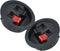 UBANU Speaker Box Terminal Cup, 2 Pack Round Spring Subwoofer Box Terminals Binding