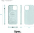 elago Magnetic Silicone Case for iPhone 12 & iPhone 12 Pro, 6.1 inch, Built-in MagSafe Accessories, Mint Color