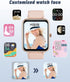 GRV Smart Watch for iOS and Android Phones (Answer/Make Calls), IP68 Waterproof Fitness Tracker Watch