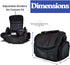 Medium Soft Padded Camera Equipment Bag for Nikon, Canon, Sony, Pentax, Olympus, Panasonic, Samsung & More