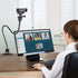 GOTOTOP 1/4 Inch 360 Cell Phone Stand Webcam Stand Phone Holder with Universal Screws Flexible Arm Desk Bed Gooseneck