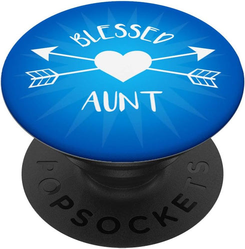 Blue Ombre PopSockets PopGrip - Swappable Grip for Phones & Tablets