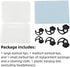 Replacement Silicone Earbud Tips Compatible with Bose StayHear Max Tips Kit, Compatible with QuietComfort I - S/M/L