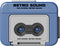 Generic Creative Mini Tape Recorder Keychain, Retro Recorder Tape Keychain, with 3 Song
