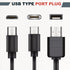 2 2 1 40 Inch 5V 2A, MECCANIXITY Multi USB A to Micro USB in Splitter Charging Cable Cord for Phone Power Bank Tablet