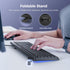 Wired Quiet Multimedia USB Computer Keyboard, Silent with Low Profile Chiclet Keys, Full Size for Laptop/Desktop