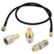 SMA to F Adapter, SMA Male to F Type Male 20 inch RG58 Coaxial Extension Cable + 3pcs F Type Connectors