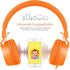Headset gorsun Kids Headphones, Lightweight Stereo Wired Toddler HeadphonesAdjustable Headband Children's