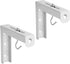 Mount-It! Projector Screen Wall Mount L-Brackets - Wall Hanging Bracket For Home