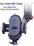 YYTQP 360 Suction Cup-Type Center Console Navigation Bracket, Rotating Hands-Free Car Mobile Phone Mount, Automobile