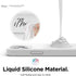 elago Magnetic Case for iPhone 12 Pro Max (6.7 inch) - White, Soft Grip Silicone, Built-in Magnets, Compatible with