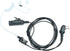 Sarcia Earpiece Headset MIC PTT for Hytera HYT Walkie Talkie, Models BD502, BD552i, TC-508, TC-580