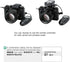 JJC Wireless Intervalometer Timer Remote Control Shutter Release for Fuji Fujifilm X-T5, X-T4, X-T3, X-T30, X-T20