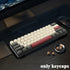 Happy Balls PBT Doubleshot Keycaps, Cherry Profile Key Caps for 61/68/75/81/84/87/98/104/108 MX Switches Mechanical