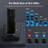 M.2 NVMe & SATA to USB C Docking Station - Adapter for M.2 SSDs, Size 2280 2260 2242 2230