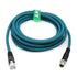 M12 Ethernet 8 Pin X-Code RJ45 CAT-7e GigE Cable for Basler Cognex
