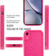 MOWIME Cheetah Print Shockproof Case for iPhone XR 6.1 Inch, Slim Anti Scratch Leopard Case for Women Girls, Hot Pink