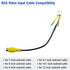 10Pin RCA Wiring Harness Connector for Android Car Stereo Radio Backup Camera Replacement Cable