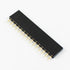 10 pcs 15 Pin 2.54mm Pitch Female Single Row Straight Header Strip, 15 Pin Connector