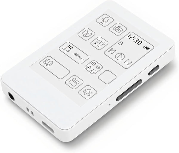 XUMIUZIY MP3 Player, 2.7in HD Ink Screen Music Player, Electronic Book HiFi Sound