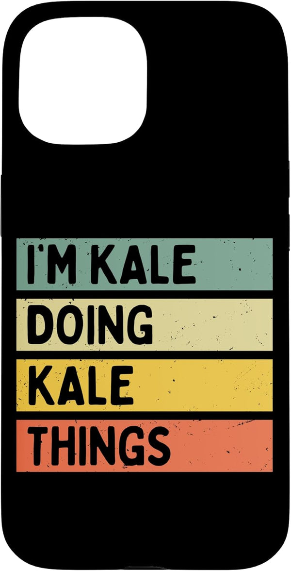 Personalized Gift Ideas Kale I'm Kale Doing Kale Things Funny Personalized Quote Case for iPhone 15