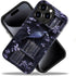 DAIZAG 14 Case Compatible with iPhone Pro Max,Glossy Durable Shock Protection Cover for Girl Women,Raven Bookshelf Dark
