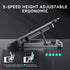 Ultra Slim Laptop Cooling Pad for 10-15.6 Inch Laptops, Portable Notebook Cooler with Adjustable Wind Speed