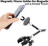 FPN Clamp&10 16 15 14 13 12 All-Metal Magnetic Phone Holder with Super Long Arm for Magsafe, Adjustable Rear View
