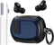 Beats Studio Bud/Studio Buds Plus Case Cover 2021/2023, GARTOO Protective Case with Cleaning Kit for Black/Blue
