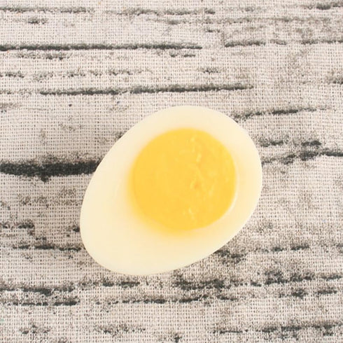 4pcs TOYANDONA Boiled Egg Model PVC Artificial Food Props for Photography Realistic Faux Egg Kitchen Decor for DIY