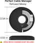 PZOZ Charger Stand for Apple Watch - Portable Dock Holder Organizer for iWatch Series Ultra 10 9 8 SE2 7 6 5 4 (Black)
