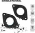 RED WOLF Tweeter Speaker Adapter Spacer Rings 1.5 Inch Cutout for Toyota Tacoma 4Runner 2005-2023, Subaru WRX