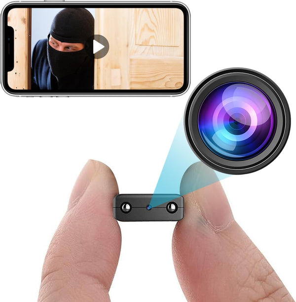 Smallest Wireless Wifi Spy Camera, HD1080P Mini Camera, Baby Monitor Camera for Inside Home